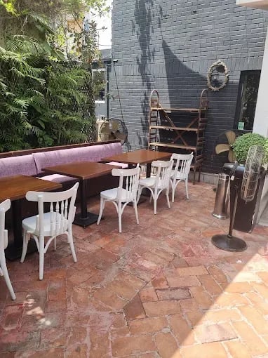 Interior view of Cote Rotie restaurant