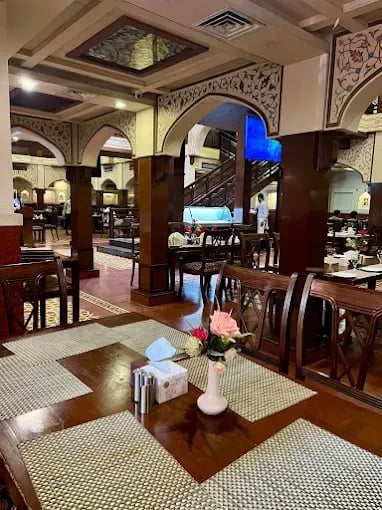 Interior view of Shahjahan Grill restaurant