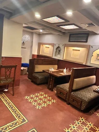 Interior view of Shahjahan Grill restaurant