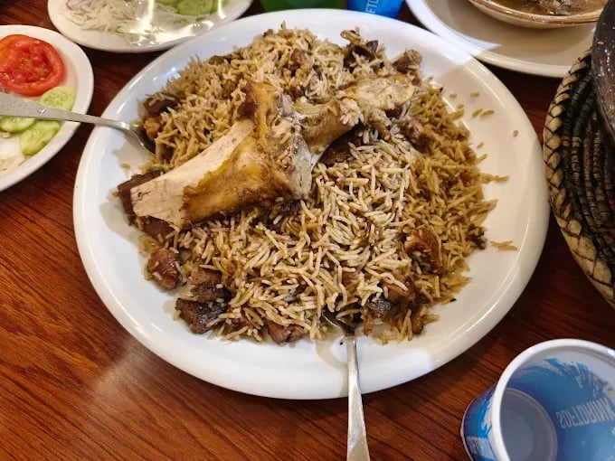 Food view of Malang Jan Bannu Beef Pulao restaurant
