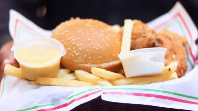 Food view of Telepizza restaurant