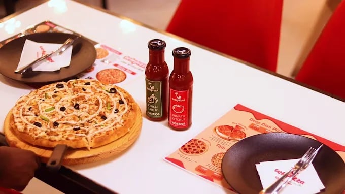 Food view of Telepizza restaurant