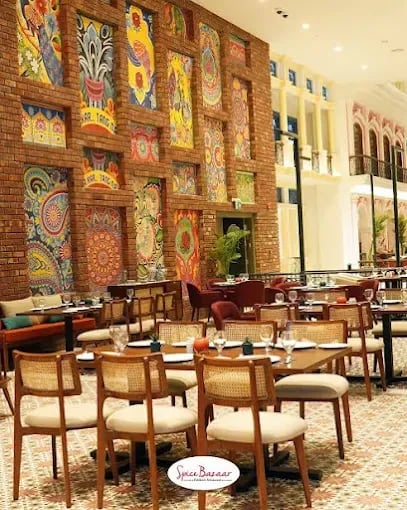 Interior view of Spice Bazaar restaurant